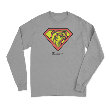Super Fishing Men Long Sleeve Shirt